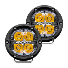 RIGID Industries 360-Series 4" LED Off-Road Spot Beam w/Amber Backlight - Black Housing | 36114