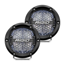 RIGID Industries 360-Series 4" LED Off-Road Fog Light Diffused Beam w/White Backlight - Black Housing | 36208