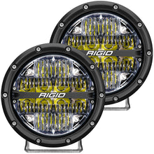 RIGID Industries 360-Series 6" LED Off-Road Fog Light Drive Beam w/White Backlight - Black Housing | 36204