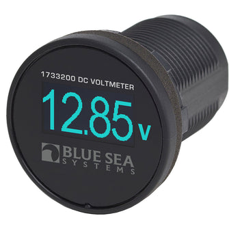 Blue Sea 1733200 Mini OLED Voltmeter - Blue | 1733200