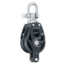 Harken 60mm Double Aluminum Element Block w/Swivel & Becket | 6270