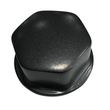 Schmitt & Ongaro Faux Center Nut Black w/1/2" & 5/8" M12 Base f/Cast Steering Wheels | CAP030B