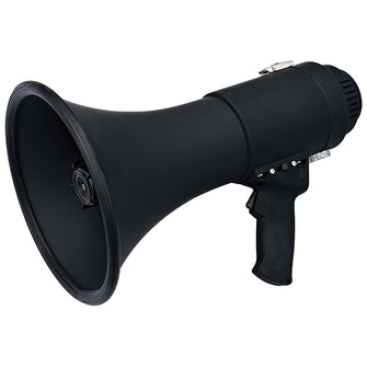 Speco All-Black Deluxe Megaphone w/Siren - 15W | ER370B