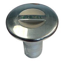 Sea-Dog Stainless Steel Key Free Hose Deck Fill Fits 1-1/2" Hose - Diesel | 351381-1