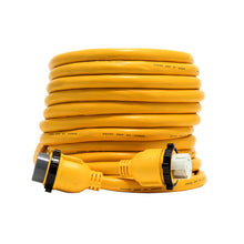 Camco 50 Amp Power Grip Marine Extension Cord - 50 M-Locking/F-Locking Adapter | 55623