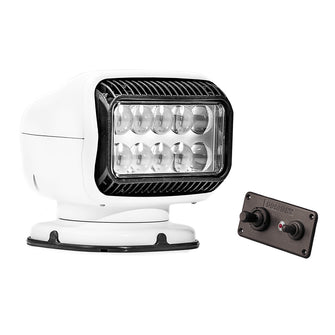 Golight Radioray GT Series Permanent Mount - White LED - Hard Wired Dash Mount Remote | 20204GT