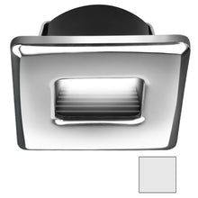 i2Systems Ember E1150Z Snap-In - Polished Chrome - Square - Cool White Light | E1150Z-12AAH