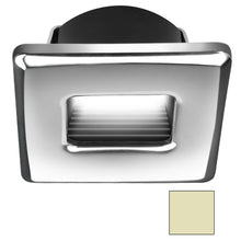 i2Systems Ember E1150Z Snap-In - Polished Chrome - Square - Warm White Light | E1150Z-12CAB