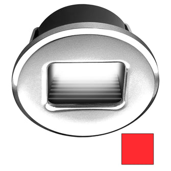 i2Systems Ember E1150Z Snap-In - Brushed Nickel - Round - Red Light | E1150Z-41H