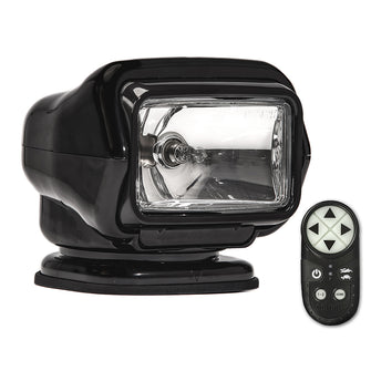 Golight Stryker ST Series Permanent Mount Black Halogen w/Wireless Handheld Remote | 3051ST