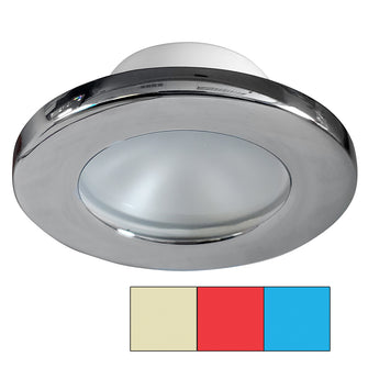 i2Systems Apeiron A3120 Screw Mount Light - Red, Warm White & Blue - Chrome Finish | A3120Z-11HCE