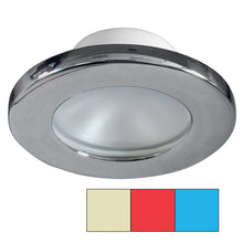 i2Systems Apeiron A3120 Screw Mount Light - Red, Warm White & Blue - Brushed Nickel | A3120Z-41HCE