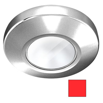 i2Systems Profile P1100 1.5W Surface Mount Light - Red - Brushed Nickel Finish | P1100Z-41H