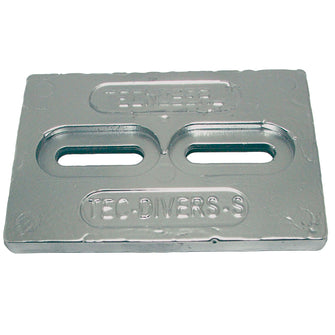 Tecnoseal Mini Aluminum Plate Anode 6" x 4" x 1/2" | TEC-DIVERS-SAL