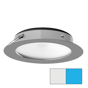 i2Systems Apeiron Pro XL A526 - 6W Spring Mount Light - Cool White/Blue - Polished Chrome Finish | A526-11AAG-E