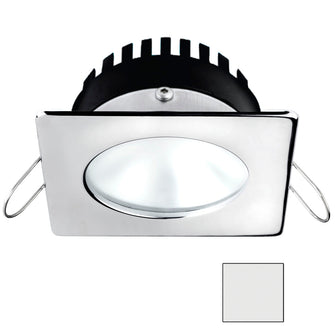 i2Systems Apeiron A506 6W Spring Mount Light - Square/Round - Cool White - Polished Chrome Finish | A506-12AAG