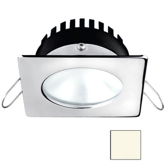 i2Systems Apeiron A506 6W Spring Mount Light - Square/Round - Neutral White - Polished Chrome Finish | A506-12BBD