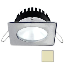 i2Systems Apeiron PRO A506 - 6W Spring Mount Light - Square/Round - Warm White - Brushed Nickel Finish | A506-42CBBR