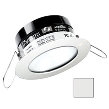 i2Systems Apeiron PRO A503 - 3W Spring Mount Light - Round - Cool White - White Finish | A503-31AAG