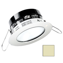 i2Systems Apeiron PRO A503 - 3W Spring Mount Light - Round - Warm White - White Finish | A503-31CBBR