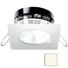 i2Systems Apeiron PRO A503 - 3W Spring Mount Light - Square/Round - Neutral White - White Finish | A503-32BBD