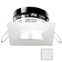 i2Systems Apeiron PRO A503 - 3W Spring Mount Light - Square/Square - Cool White - White Finish | A503-34AAG