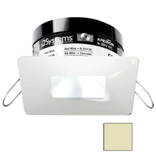 i2Systems Apeiron PRO A503 - 3W Spring Mount Light - Square/Square - Warm White - White Finish | A503-34CBBR