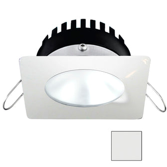 i2Systems Apeiron PRO A506 - 6W Spring Mount Light - Square/Round - Cool White - White Finish | A506-32AAG