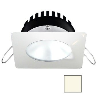 i2Systems Apeiron PRO A506 - 6W Spring Mount Light - Square/Round - Neutral White - White Finish | A506-32BBD