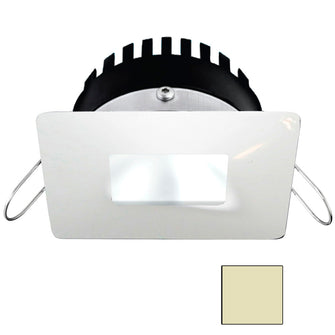 i2Systems Apeiron PRO A506 - 6W Spring Mount Light - Square/Square - Warm White White - White Finish | A506-34CBBR