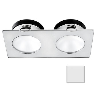 i2Systems Apeiron A1110Z - 4.5W Spring Mount Light - Double Round - Cool White - Brushed Nickel Finish | A1110Z-45AAH