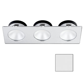i2Systems Apeiron A1110Z - 4.5W Spring Mount Light - Triple Round - Cool White - Brushed Nickel Finish | A1110Z-46AAH