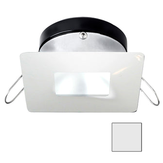 i2Systems Apeiron A1110Z - 4.5W Spring Mount Light - Square/Square - Cool White - White Finish | A1110Z-34AAH