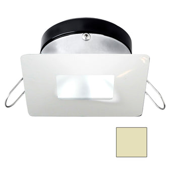 i2Systems Apeiron A1110Z - 4.5W Spring Mount Light - Square/Square - Warm White - White Finish | A1110Z-34CAB