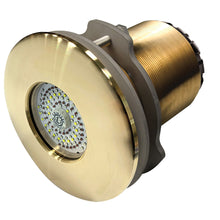 Lumitec SeaBlaze Typhoon Underwater Light - Bronze Thru-Hull - White/Blue - Flush Mount | 101450