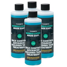 Dometic Max Control Holding Tank Deodorant - Four (4) Pack of 8oz Bottles | 379700029