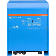 Victron Quattro Inverter/Charger 48V DC - 5000VA - Dual 100A 120VAC Inputs - Auto Transfer Switch - 70AMP Charger | QUA485021100