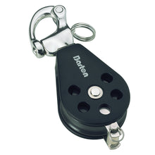 Barton Marine Series 3 Single Snap Shackle & Becket Block - 45mm | N03 141