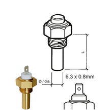 Veratron Coolant Temperature Sensor - 40&deg;C to 120&deg;C - M14 x 1.5 Thread | 323-801-001-006N