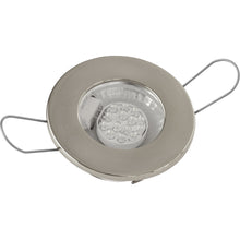 Sea-Dog LED Overhead Light - Brushed Finish - 60 Lumens - Clear Lens - Stamped 304 Stainless Steel | 404230-3