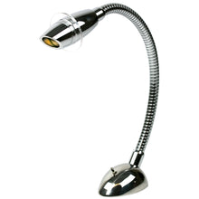 Sea-Dog Deluxe High Power LED Reading Light Flexible w/Switch - Cast 316 Stainless Steel/Chromed Cast Aluminum | 404541-1