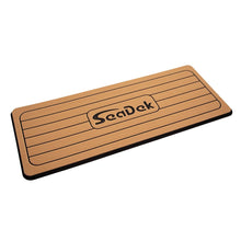 SeaDek Large Faux Teak Helm Pad - Faux Teak w/Black SeaDek Logo | 39423-80327