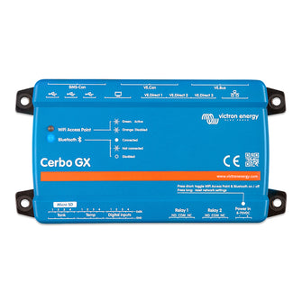 Victron Cerbo GX Communications Center w/ BMS-CAN Port, Tank Level Inputs, Digital Inputs, and Temperature Sense | BPP900450100