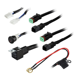 HEISE 2-Lamp Wiring Harness & Switch Kit | HE-DLWH1