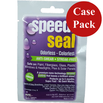 Flitz Speedi Seal 8" x 8" Towelette Packet *Case of 24* | MX 32801CASE