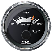 Faria Platinum 2" Oil Pressure Gauge - 80 PSI | 22024