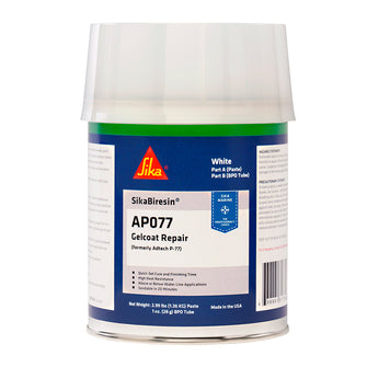 Sika SikaBiresin&reg; AP077 + BPO Cream Hardener - White - Quart | 611547