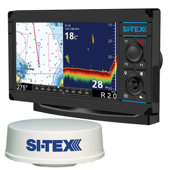 SI-TEX NavPro 900 w/MDS-12 WiFi 24" Hi-Res Digital Radome Radar w/15M Cable | NAVPRO900R