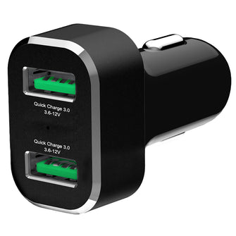 RAM Mount GDS&reg; 2-Port USB Cigarette Charger w/Qualcomm&reg; Quick Charge&trade; | RAM-GDS-CHARGE-USB2QCCIG