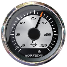 Faria Platinum 2" Water Pressure Gauge - 30 PSI | 22023